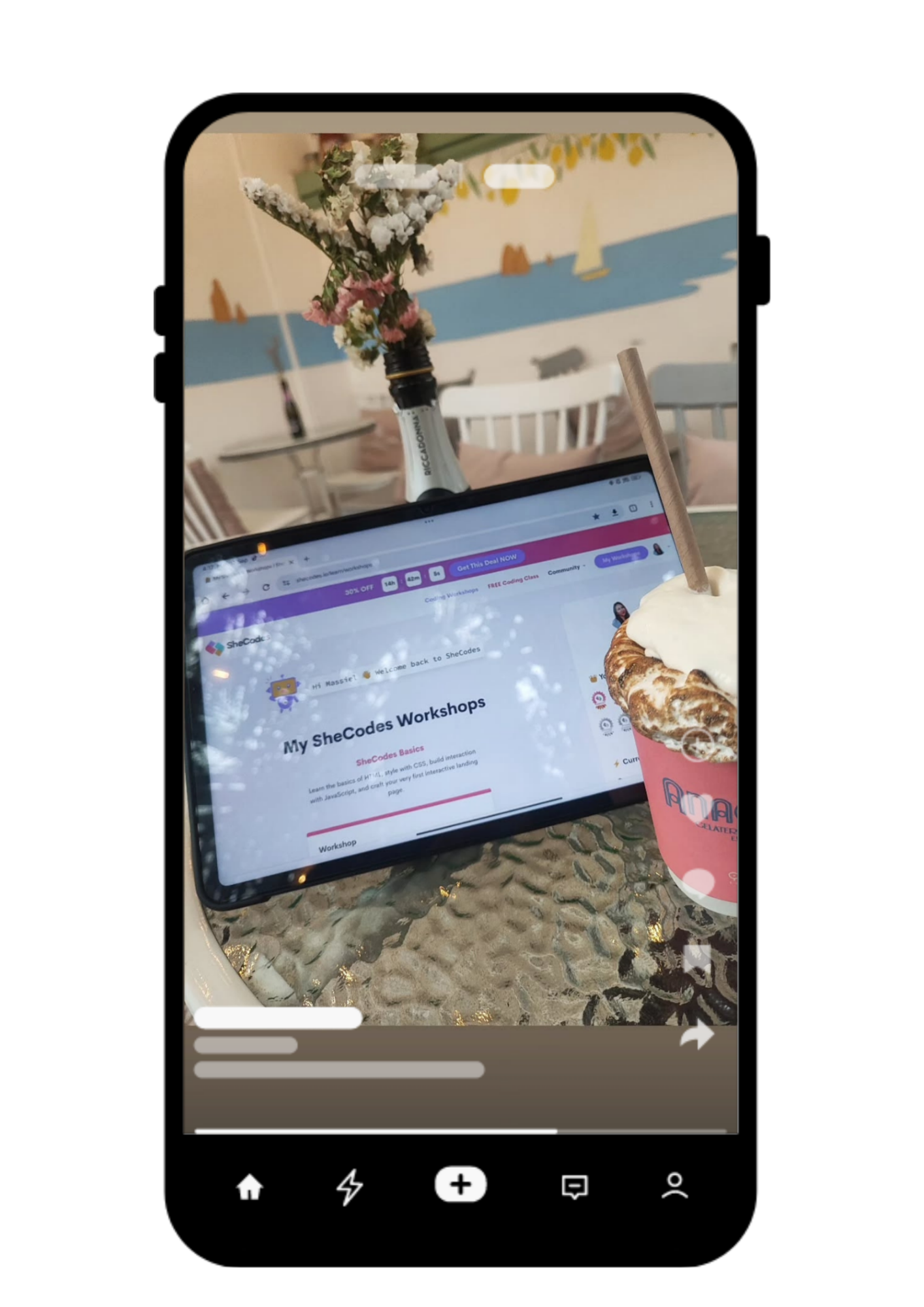 SheCodes project preview